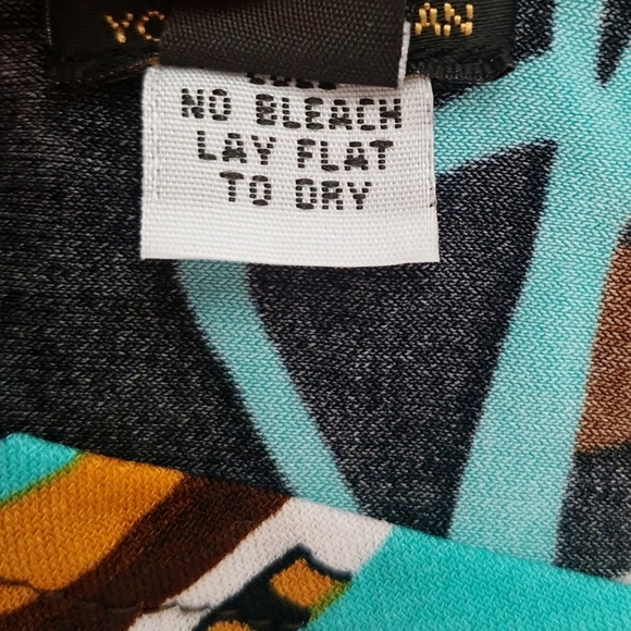 Yolanda Kwan Midi Dress W/ Asymmetric Neck & Hemline - Picture 8 of 10